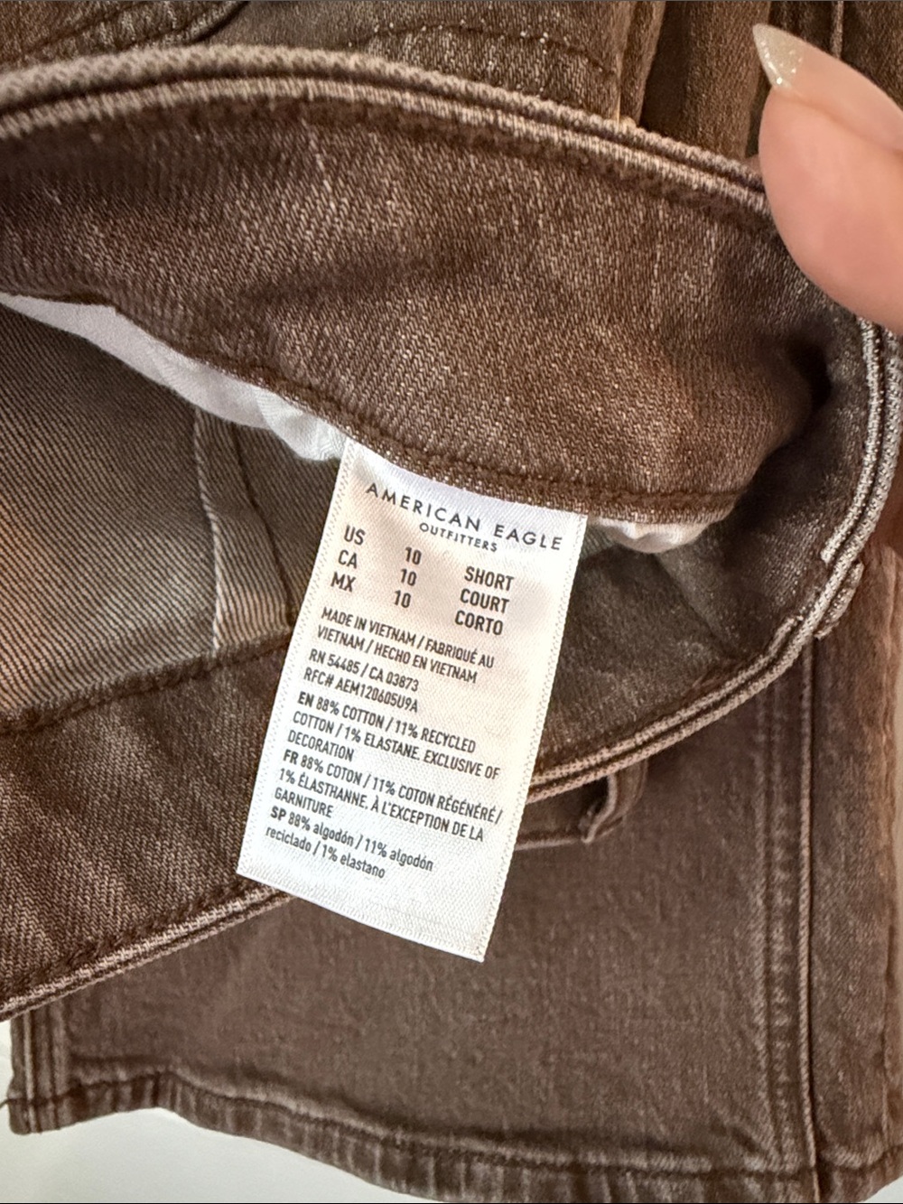 American Eagle Outfitters Curve Stovepipe - like new - Picture 3 of 9